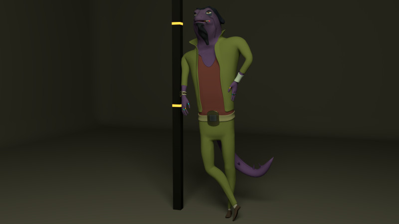 3D Character-Dimitri