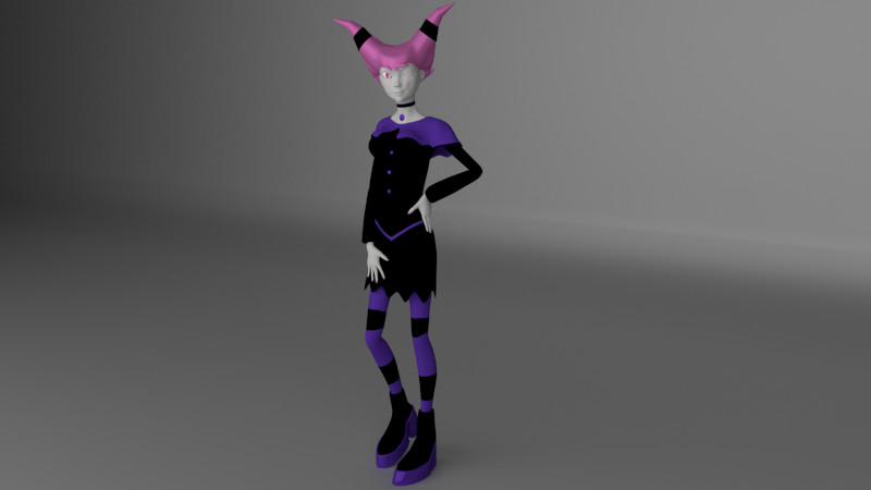 3D Character-Jinx