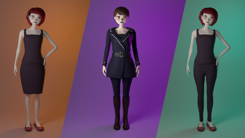 3D Character-Phoenix