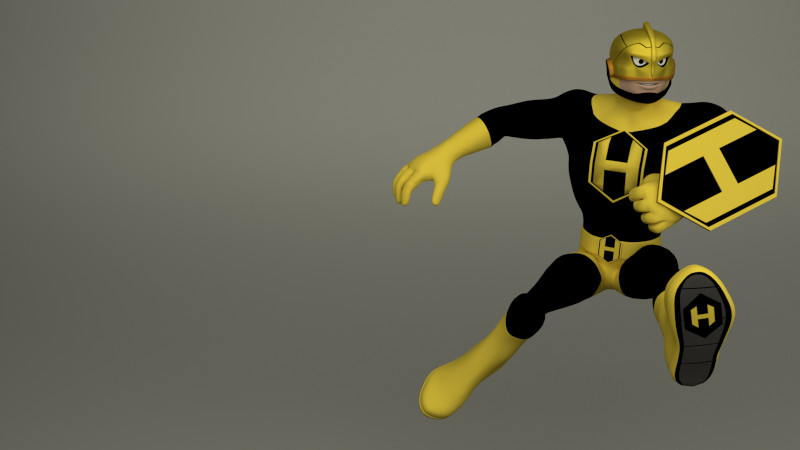 3D Character-Private Hive