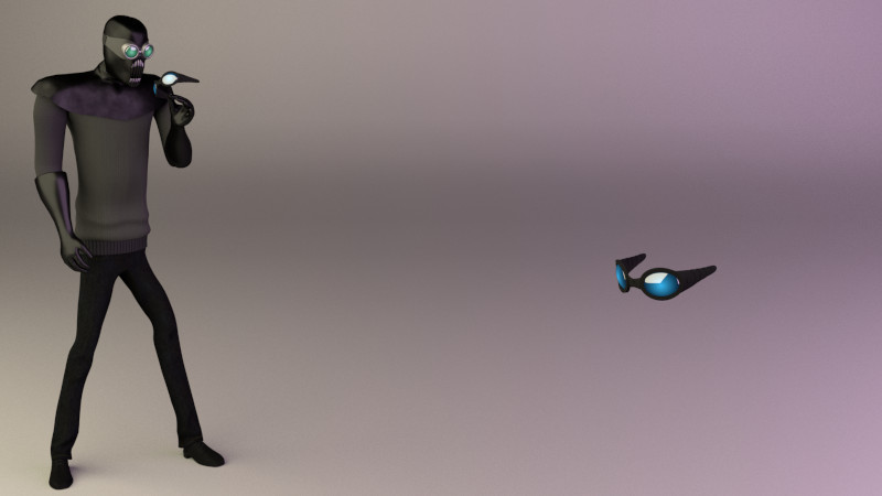 3D Character-Screen Slaver