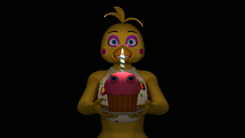 3D Character-Toy Chica