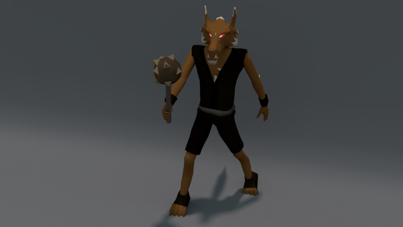3D Character-Wolf Guard