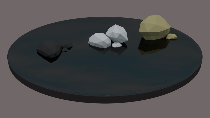Lowpoly rocks