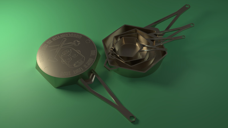 Industrial skilled design with the logo on the rear side.