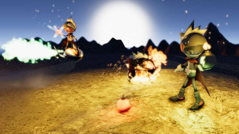 Bomber Man Jetters Max Scene-Unity Engine.